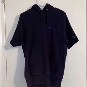 Champion Short Sleeve Hoodie